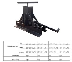 Roller Rolling Pipe Bending Machine Manual Small Pipe Bending Machine TR-40