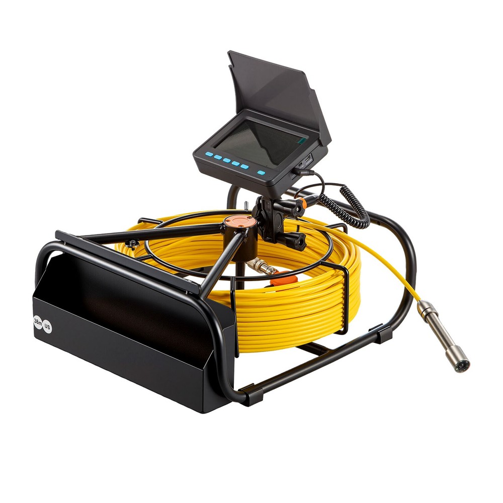 Uimoso Sewer Inspection Camera with 30M Cable and 4.3-Inch LCD Display