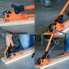 Klutch Rebar Cutting Tool, Rebar Bender Heavy-Duty Steel Cutter with Dual&hellip;