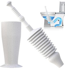 Luigi&rsquo;s Toilet Plunger &ndash; Unclogger Plungers for Grey Plunger, Gray