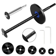 7 Inch PVC Internal Pipe Cutter Kit 5 HSS Blades Adjustable Depth Gauge