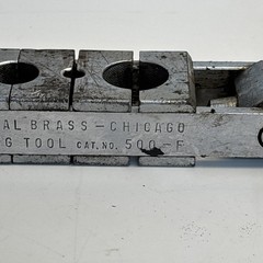 Vintage Imperial Brass Chicago 500F Roll Air Flaring Tool USA
