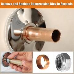 Compression Sleeve Puller Tool Remove Nut & Ferrule Of Pipe 03943, Sleeve Rem&hellip;