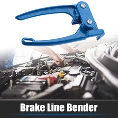 Universal Tubing Bender Tool 1/8 3/16 1/4 Brake Fuel Line Handheld Metal Blue