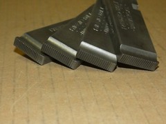 Ridgid Universal Bolt Die Head Cutter Teeth Dies HS 1/4-20 UNC