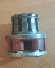Ridgid 00-R Manual Ratchet Pipe Threader With 3/4&Prime; NPT Die Head Made In USA 1