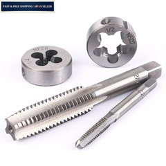 60-Pc Master Tap and Die Set &ndash; Include SAE Inch Size #4 to 1/2&rdquo; Metric&hellip;