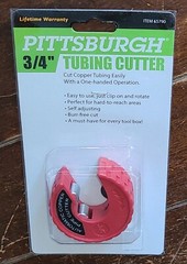 PITTSBURGH Self Adjusting 3/4&Prime; Tubing Cutter #65790