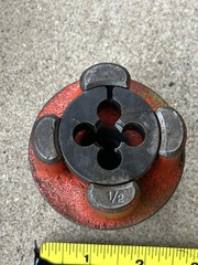 1/2&rdquo; Manual Ratchet Pipe Threading Die Head