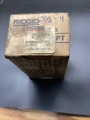 Ridgid 99540 3 1/2 to 4 NPT HS Pipe Dies