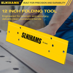 Sheet Metal Bender, 12 Inch Folding Tool for HVAC, Ductwork, Precision Folding T