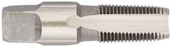 18 Carbon Steel Pipe Tap Uncoated Straight Flute Right Hand Threading Tool