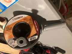 NWT COBRA TOOLS 85200 1/4&Prime; X 20&rsquo;&rsquo; Plastic Drum Auger Clogged Drains Sinks/Tubs