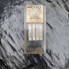 RIDGID 48535 500B Bolt Dies 1/4&Prime;-28 UNF RH Threader Set Alloy Steel Genuine🔧