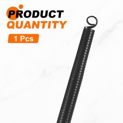 PVC Spring Tube Bender 12mm OD 1500mm Long PVC Bender Pipe Bender Black