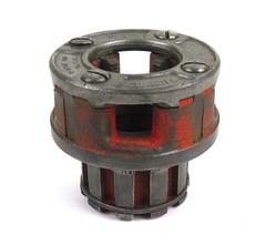 Ridgid 00R Pipe Threader Die Head w/ 3/4&Prime; NPT Dies