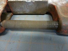 *Missing Rollers* RIDGID NO 4-S Iron Pipe Cutter 2&Prime; to 4&Prime; Cap. Heavy Duty USA