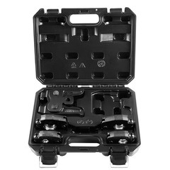 VEVOR 5PCS ProPress Pressing Kit 4PCS Press Rings 1/2&Prime; to 1-1/4&Prime; & R8 Actuator