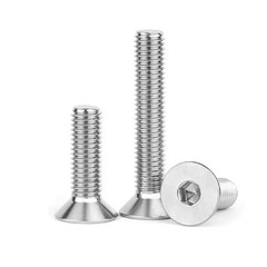 5/16-18 x 2-3/4&rdquo;(10 Pack) Flat Head Hex Socket Cap Screws Countersunk Bolts,&hellip;