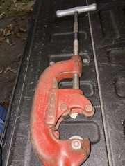 Ridgid No 3 -S 1&Prime; to 3&Prime; Heavy Duty Pipe Cutter W/ Leverage Handle