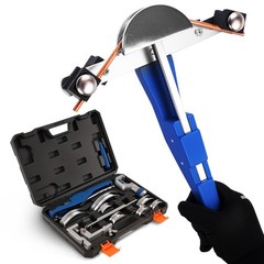 Impact Driver Crimper for C5A2 Metal Duct 24-30 Gauge Aluminum Alloy Black