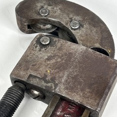 Vintage Reed Mfg. No 2W 3-Wheel Pipe Cutter Pat. 2005163 USA Heavy Duty Tool