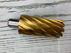 1 5/8 in x 3 in High Speed Steel Annular Cutter with 3/4 in Weldon Shank