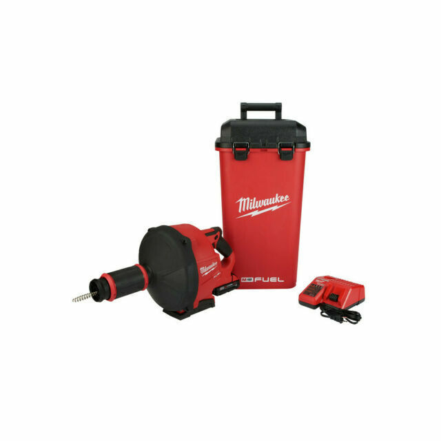 Milwaukee 2772A-21 M18 FUEL 18V 5/16-Inch x 35-Foot Cordless Drain Snake Kit