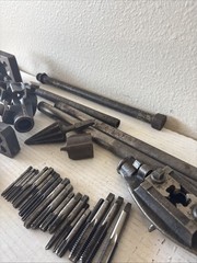 Vintage Lot Pipe Die Set, Pipe Cutter, Armstrong, Craftsman, Greenfield, & More!