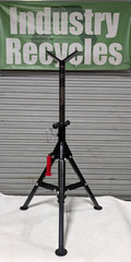 Folding V-Head Pipe Stand 12"/2000Lb Cap 27-41" Adjustable Height