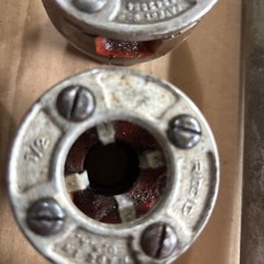 Ridgid 00-R Pipe Threader 1/2 3/4(4) 1 Inch And (2) Holders Handle Made In USA