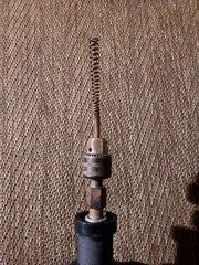 COBRA CABLE DRUM DRAIN CLEANER PLUMBING SNAKE DRILL MODEL 10 120V-60HZ 3/8&Prime;