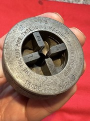 TOLEDO PIPE THREADER DIES (5 Pcs) 1/8 in &ndash; 1/4 in &ndash; 3/8 in &ndash; 1/2 in &ndash; 3/4 in USA