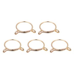 Fuel Line Hose Clips, 5pcs 40mm 65Mn Steel Tubing Spring Clamps