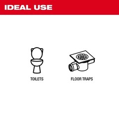 Milwaukee 3576-21 M12 TRAPSNAKE 6&prime; Toilet Auger