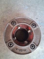 Ridgid 12-R, 1-1/4&Prime; Pipe Threader Die Cutting Edges In Great Condition