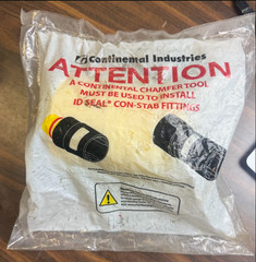 Continental Industries 336952101700 ID Seal 2&Prime;IPS DR-11 PE Gas Coupling Con-Stab