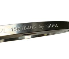 WA S/A182F316/L Stainless Steel Plate Flange 150 LB 15CT8405, 8&Prime; 1/2&Prime; Thick