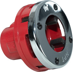 1-1/2-Inch Ratchet Pipe Threader Dies for Galvanized and Iron Pipes