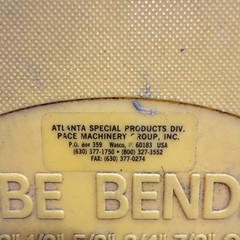 Atlanta Special Products Div. Tube Bender Manual Kit w/ Case 3/8-7/8 in OD