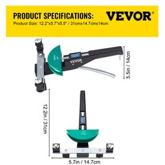 VEVOR Copper Pipe Bender HVAC Refrigeration Ratcheting Tube Bender 1/4&Prime; to 7/8&Prime;