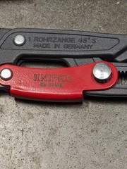 Set of 3 Knipex &ndash; S-Type Pipe Wrench with Fast Adjustment Swiss Wrenches 1 1.5 2