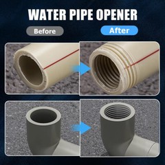 Dual Head Pipe Threading Tool 1/2&Prime; & 3/4&Prime; Internal & External Thread Cutter