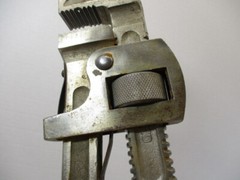 DUNLAP Tools 18&Prime; PIPE WRENCH Made of TOOL STEEL Drop Forged in USA Bright EC