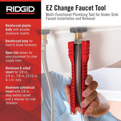 Plumbing Tool Bundle for Faucet and Valve Installation