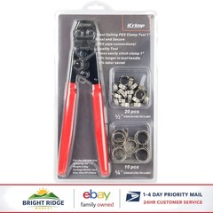 High-Quality PEX Crimping Tool with Stainless Steel Handle and Calibration Gauge