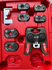 Milwaukee M18 49-16-2661ZX 1/4&Prime;-7/8&Prime; ZoomLock MAX HVAC Pivoting Press Ring Kit