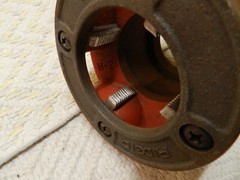Ridgid 37415 12R 2&Prime; NPT Ratcheting Pipe Threading Die Head Complete