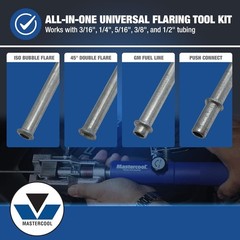 Patented Hydraulic Flaring Tool with Adjustable Flares for Multiple Tubing Sizes