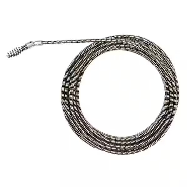 NEW Replacement Cable Drop Head Cable 1/4in x 25ft TRAPSNAKE Drum Auger